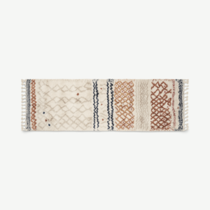 Drax Berber-Style Runner, 80 cm x 250 cm, Multi