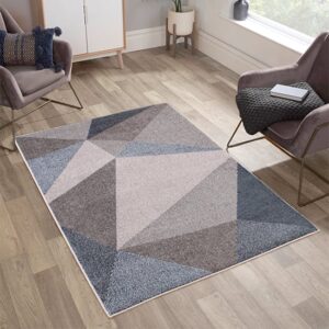 Spirit 120x170cm Kite Design Rug In Navy